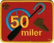50
              mile patch award