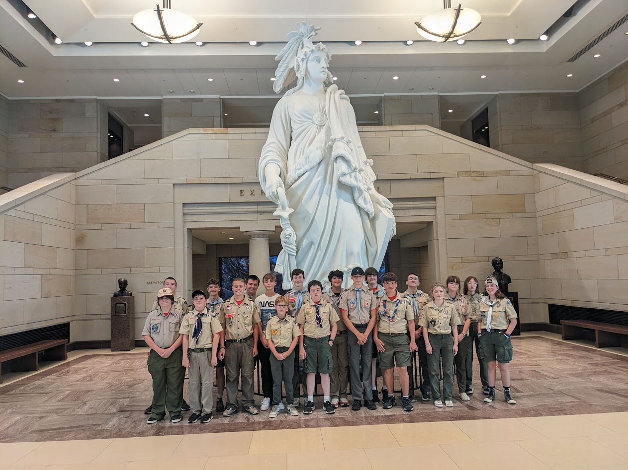 DC photo for Troop 81 Trip August
                                2023